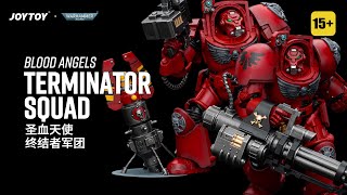 JOYTOY 118 Warhammer 40K Blood Angels Terminator Squad [upl. by Ettenna]