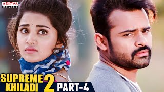 Supreme Khiladi 2 Hindi Dubbed Movie Part 4  Latest Hindi Dubbed Movies  Sai Dharam Tej  Anupama [upl. by Colvert]