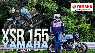 Yamaha XSR 155  Specs and Ride Review [upl. by Aelahc]