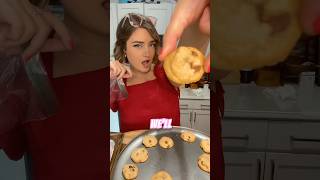 Chocolate Chip Cookies For Breakfast 🍪 cookwithme easydessertrecipe chocolatechipcookies sweets [upl. by Ephram]