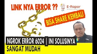 NGROK ERROR 6024 INI SOLUSINYA [upl. by Adorne57]