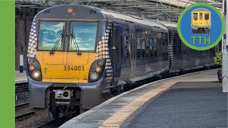 Class 334 at Helensburgh Central [upl. by Eitsud]