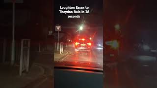 Loughton Essex to Theydon Bois in 28 seconds [upl. by Yelyk991]