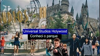 UNIVERSAL STUDIOS HOLYWOOD  CONHECENDO O PARQUE DO HARRY POTTER parte1 [upl. by Powel]