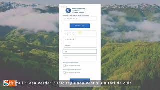 Programul quotCasa Verdequot 2024 regiunea Vest și unități de cult [upl. by Aryk960]