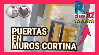 Cómo insertar PUERTAS en MUROS CORTINA en REVIT ✅ Descubre por fin dónde está su peculiaridad [upl. by Aisan]