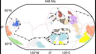 18 Billion Years of Plate Tectonics [upl. by Meier35]