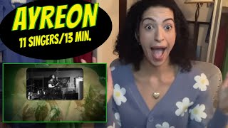 AYREON  REACTION COMPILATION  The Day That The World Breaks Down  Part I [upl. by Eniliuqcaj842]