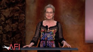 Meryl Streep salutes Jane Fonda at the 42nd AFI Life Achievement Award [upl. by Esnofla274]