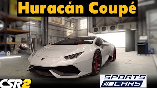 CSR2 Huracan Coupe  Tune amp Shift for 789x Sec  Elite Maxed  CSR RACING 2 [upl. by Kendell]