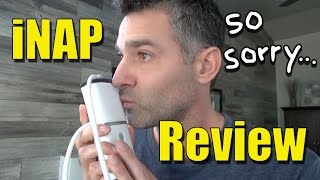 iNAP Product Review for Obstructive Apnea Treatment CPAP Alternative if you HATE CPAP [upl. by Chaffinch151]