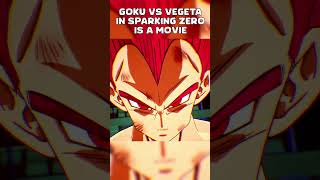 Goku VS Vegeta In DRAGON BALL SPARKING Zero Is A MOVIE dragonballsparkingzero dbz goku vegeta [upl. by Airitak]