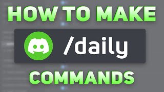 Coding a Daily Slash Command for Your Discord Bot 2023 [upl. by Isobel]