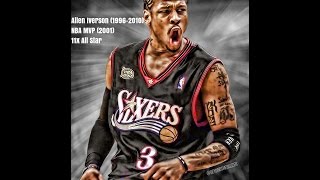 Allen Iverson HALL OF FAME Highlights 19962010  NBA HD [upl. by Aronas]