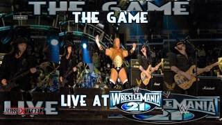 WWE The Game Triple H Live at WrestleMania 21 by Motörhead [upl. by Karlis]