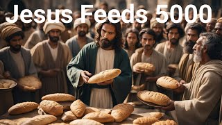 Jesus Feeds 5000 I Jesus Fed 5000 with Fish and Bread I Rashis New Christian Song I [upl. by Eenaj]