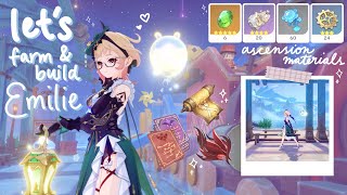 lets farm amp build emilie 𝜗𝜚⋆₊˚° ༘🕊️⋆🖇₊˚ෆ 🦢𓍯𓂃˖°𓇼🌊⋆🐚 [upl. by Adaliah]