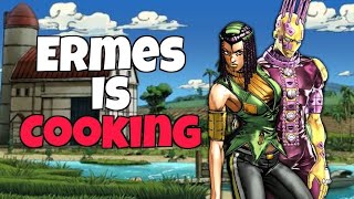 Ermes Costello Combos  JoJos Bizarre Adventure AllStar Battle R [upl. by Kachine653]