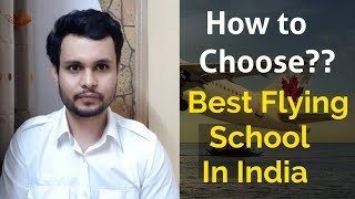 Best Flying School in India  How to Choose  Flying Schools in India [upl. by Nicolina510]