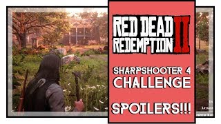 Red Dead Redemption 2 Sharpshooter 4 Challenge Guide SPOILER [upl. by Meredithe]