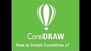 How to Install coreldraw x7 [upl. by Quintie]