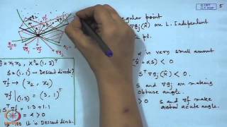 Mod01 Lec24 Nonlinear programming KKT conditions [upl. by Kafka]