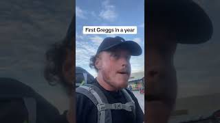 First Greggs In A Year food [upl. by Pubilis798]