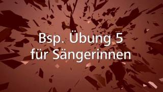 WarmUp Gesangsübungen für Sänger Aufwärmübungen [upl. by Dena335]