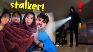 My Stalker JOINED MY Sleepover Face Reveal Mission [upl. by Linad]