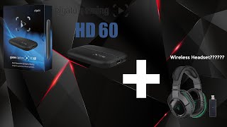 HD60 Setup and Unboxing with WIRELESS Headset Xbox One [upl. by Calvin]