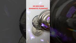 50 SEN 2005 MAGNETIC PLANCHET altimecollection MyErrorCoin mym50sen [upl. by Uzzia211]