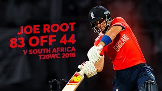 A Joe Root special at Wankhede  SA v ENG  T20WC 2016 [upl. by Whit]