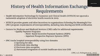 eHealth Exchange Program Implementation in Minnesota  Cheslyn Dilbeck [upl. by Vevina]