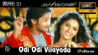 Odi Odi Vilayadu Maasilamani Video Song 1080P Ultra HD 5 1 Dolby Atmos Dts Audio [upl. by Alec]