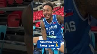 Calvin Abueva brushes off hand injury sustained in Gilas practice gilaspilipinas [upl. by Eniluqaj86]