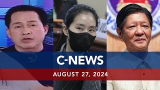 UNTV CNEWS  August 27 2024 [upl. by Fahey]