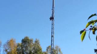 Skycoaster Tusenfryd i Norge [upl. by Meekyh441]