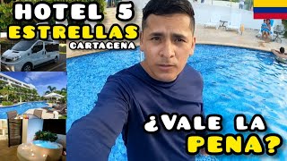 Así fue HOSPEDARNOS en un HOTEL 5 ESTRELLAS en cartagena 🏨 ¿vale la pena playamansanillo [upl. by Abagael]