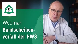 Bandscheibenvorfälle der Halswirbelsäule  Webinar  Asklepios [upl. by Atinod]