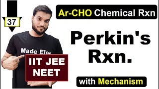 L37 Perkins Condensation Rxn  Cinnamic Acid Formation  Aldehyde Chemical rxn [upl. by Ardnahsal712]