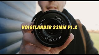 Voigtlander 23mm F12 for Fuji X Mount [upl. by Francine1]