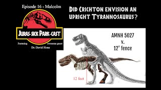 Crichton likely depicted an upright posture for his tyrannosaur quotBig Rexquot [upl. by Gunner]