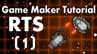 Game Maker Tutorial Space RTS 1 [upl. by Eyllib45]