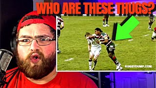 NFL Fan Reacts to Rugby Tuilagi Brothers [upl. by Leber191]