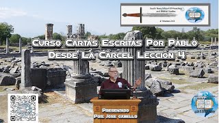 Curso Cartas Escritas por Pablo desde la cárcel Lección 4 [upl. by Ballard]