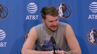 Luka Doncic Talks BIG WIN vs Pelicans Postgame Interview 🎤 [upl. by Nylanej5]