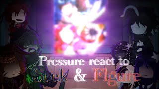 Pressure react to  Gauche club  my AU [upl. by Ayaladnot]