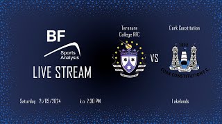 Terenure v Cork Constitution AIL Rd 1 230pm 210924 streamed by BF Sports Analysis [upl. by Anjali918]