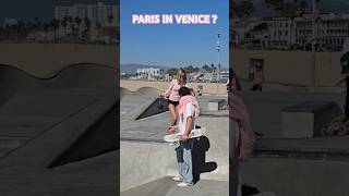 PARIS IN VENICE Venice Beach Skate Park📸 [upl. by Whitten]