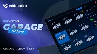 Innovative Garage  FiveM Script QBCore QBox ESX [upl. by Suiradel]